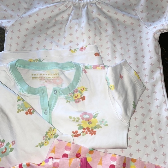 Girls size 8 high end name brand pajama and gown lot - Picture 5 of 12